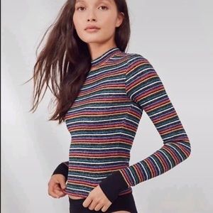 Urban Outfitters Fitted Mock Turtleneck